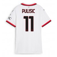 Maglia Calcio AC Milan Christian Pulisic #11 Seconda Divisa Donna 2024-25 Manica Corta